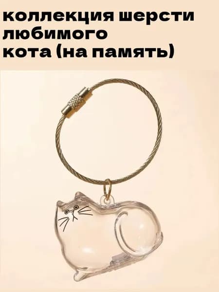Мини-капсула для хранения кошачьей шерсти,ручная работа,Образцы шерсти домашних животных,DIY