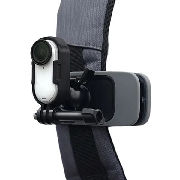 Крепёжная рамка для экшн-камер Insta360 GO 3 и GO 3S, чёрная, лёгкая, для горизонтальной и вертикальной съёмки