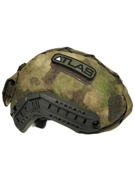 Чехол на бронешлем ATLAS FAST (для безухих шлемов XL), цвет мох, Спектр