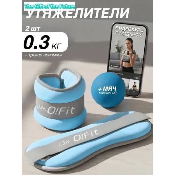 Утяжелители 2шт  , 0.3 кг