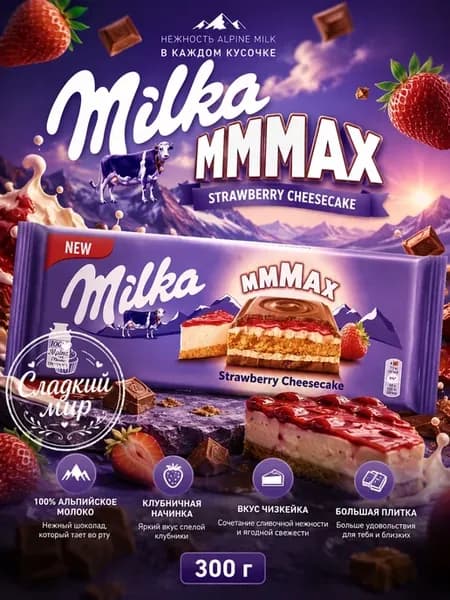 Шоколад Милка, 300г