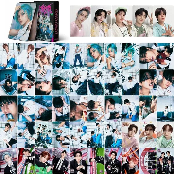 Коллекционные карточки K-POP Stray Kids "JUST FEEI THE STAR"/Стрэй Кидс - 55шт