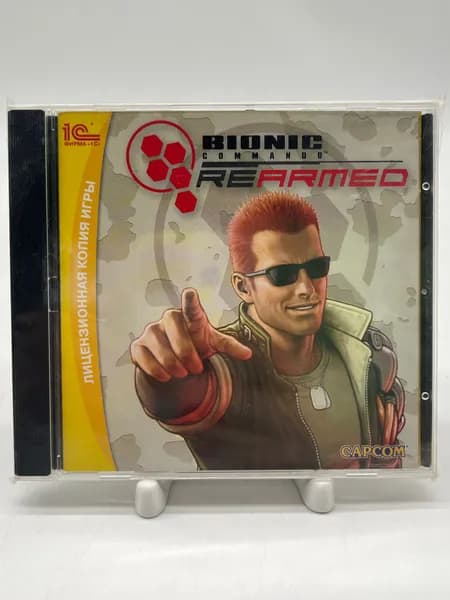 Bionic Commando: Rearmed / Запечатанный винтажный диск с игрой для ПК лицензия в коллекцию