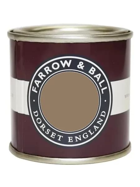 Краска для мебели и декора ультраматовая, меловая краска Farrow & Ball Estate Emulsion цвет W108 Broccoli Brown, 100 мл
