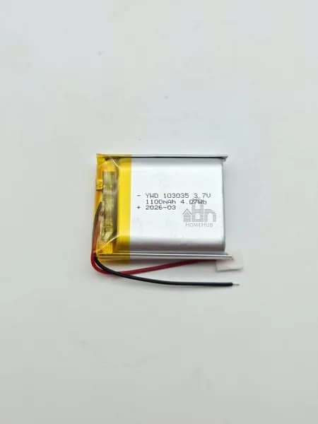 Аккумулятор Li-pol, 103035, 3.7V, 1100mAh