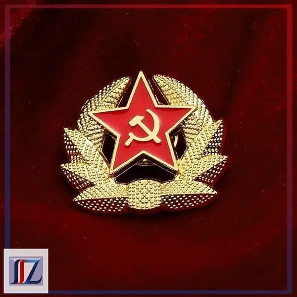 Кокарда Советской Армии со звездой