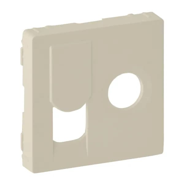 Legrand Valena LIFE Сл.кость Накладка розетки TV-RJ45 (в комплекте 5 шт)