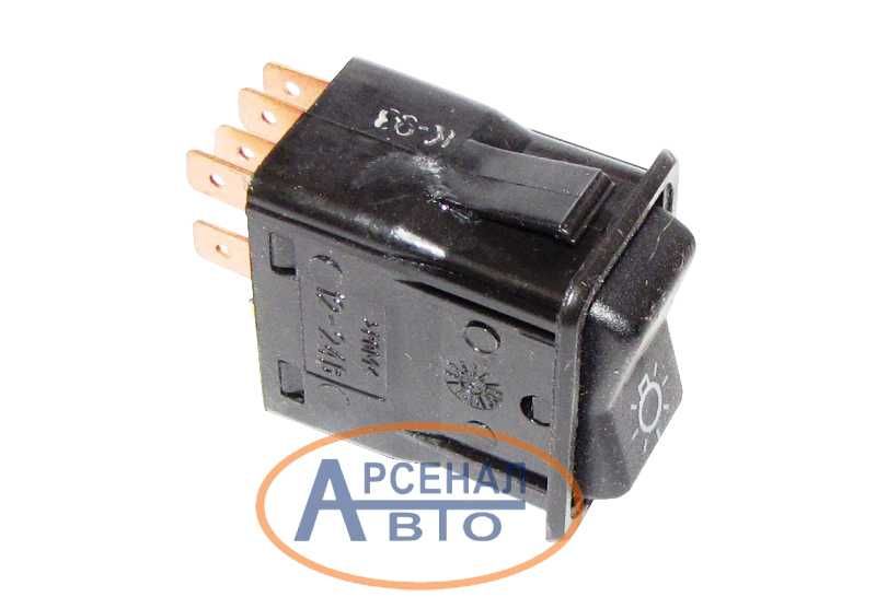Выключатель света Камаз, МАЗ габаритных огней (автоарматура) 581, 3710-01