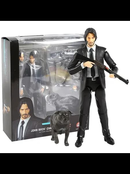 Коллекционная фигурка "Джон Уик" (John Wick") c аксессуарами