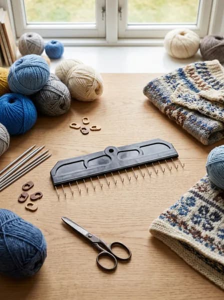 Крючок для вязальной машины