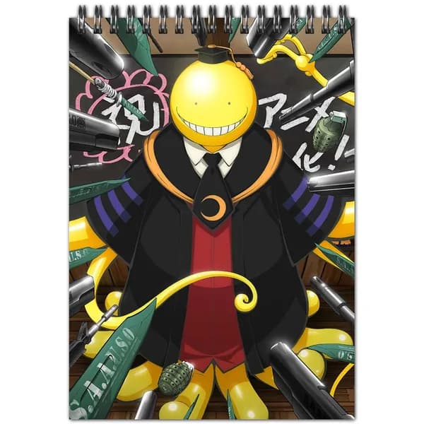 Скетчбук для рисования A5 Assassination Classroom - Koro-sensei