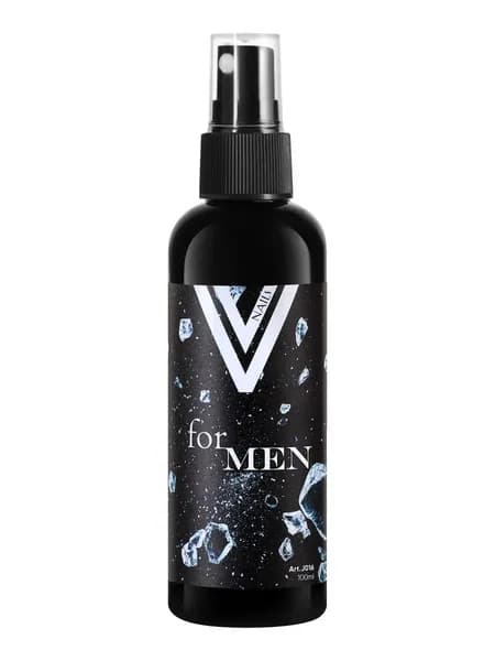 Vogue Nails Дегидратирующий тоник для рук "For Men" очищающий антибактериальный уход за кожей для маникюра, 100 мл