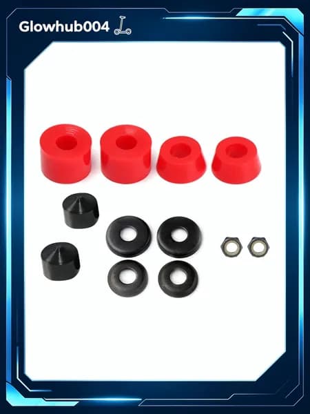 Skateboard Bushings PU 16*24*24mm 92A 80g/set 2x Cylindrical для 7" Trucks с высокой эластичностью