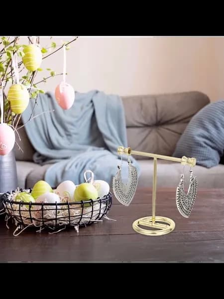 Подставка для украшений из латуни, держатель для сережек