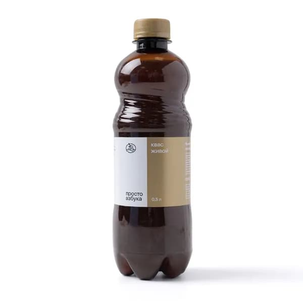 Квас живой, Просто Азбука , 0.5 л, Россия