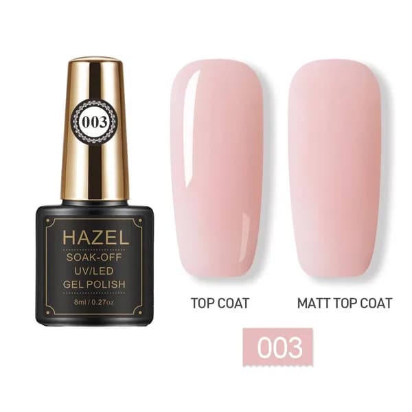 8 мл УФ-гель-лак для ногтей Гибридный полуперманентный лак с Primer Top Coat и базовым покрытием для стойкого маникюра
