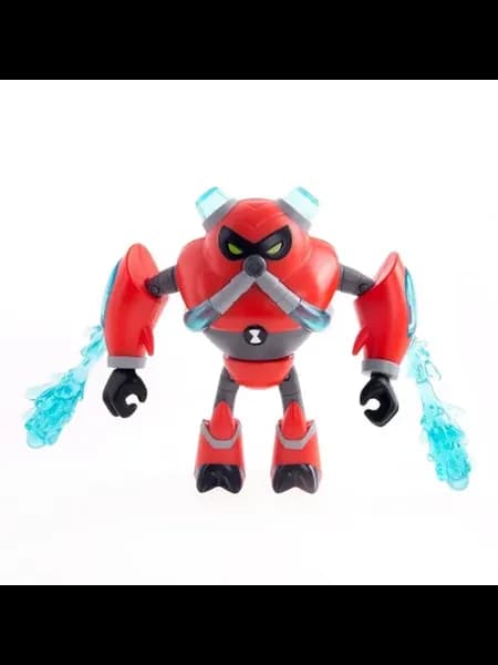 Игрушка Ben 10 15 см красная цвет с синего света излётами