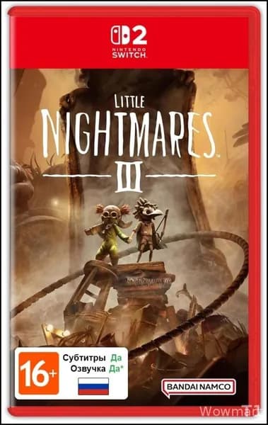 Игра Little Nightmares III (Nintendo Switch 2, Русская версия)