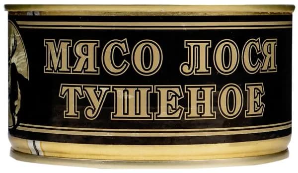 Мясо лося Деликатес дичь тушеное Деликатес дичь ж/б, 325 г