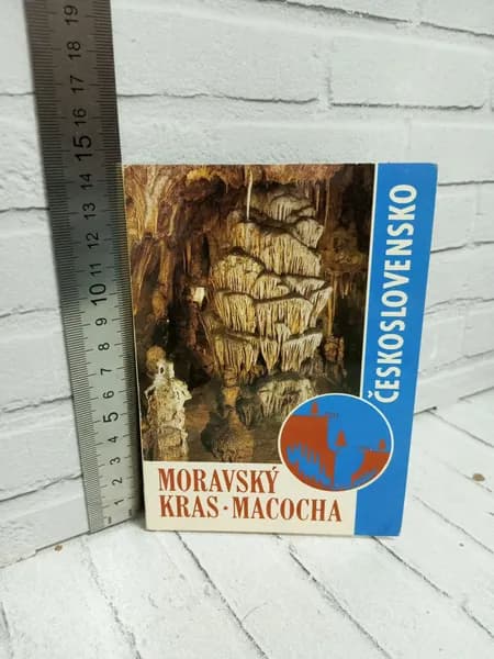 Канцелярия антикварная винтажная Набор из 12 открыток Moravsky kras Macocha