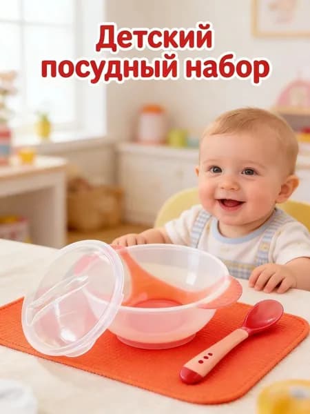 Набор посуды для кормления