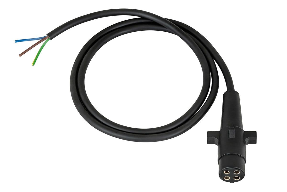 Розетка, вилка, разъем 4-х контактный для пульта лебедки, socket plug