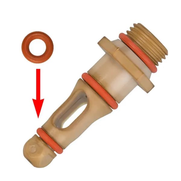 Уплотнитель 9x5x2мм штуцера для кофемашины Philips, Saeco, Gaggia NM01057