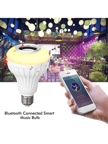 Bluetooth музыкальная лампочка