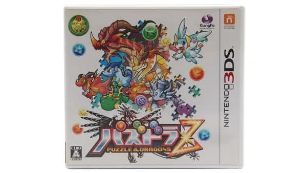 Puzzle & Dragons Z (Nintendo 3DS, Jap.ver.) Винтаж