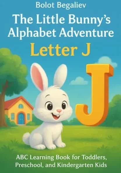 The Little Bunnys Alphabet Adventure Letter J ABC Learning Book for Toddlers, Preschool and Kindergarten Kids | Bolot Begaliev | Электронная книга