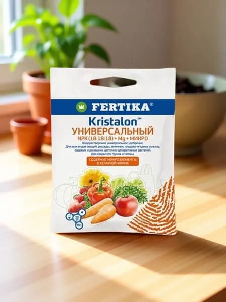 Удобрение Fertika Kristalon универсальный 20 грамм - 1шт.
