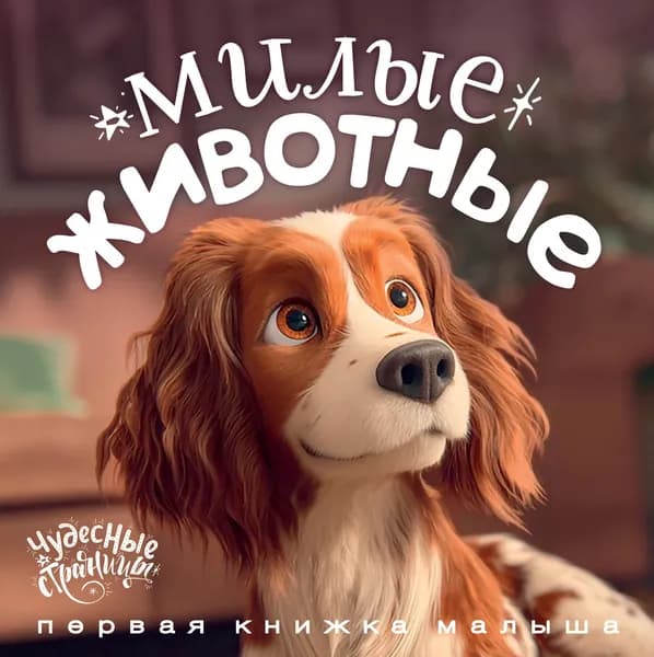 Книга Милые животные. Первая книжка малыша
