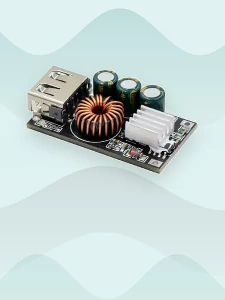 Модуль регулятора напряжения QC3.0 30W, - Порт USB