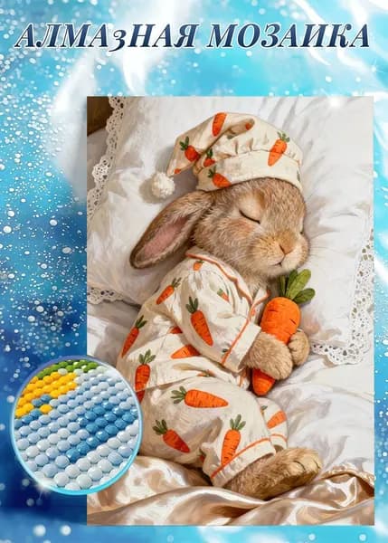 1 комплект DIY 5D-рисунок из алмазов без рамки