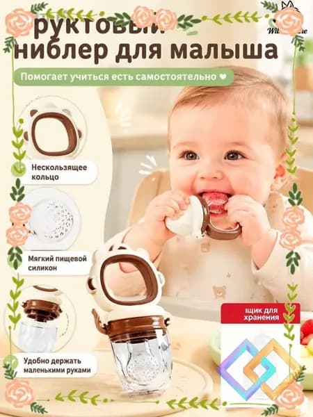 Популярный разборный ниблер из пищевого силикона для фруктов-lizh