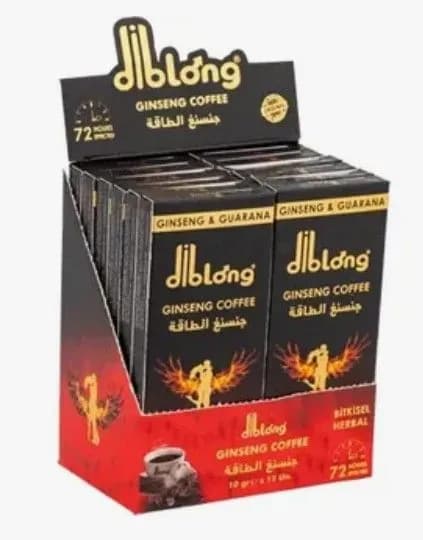 Кофейный энергетический напиток с женьшенем и гуараной Diblong (10 гр x 12 шт)