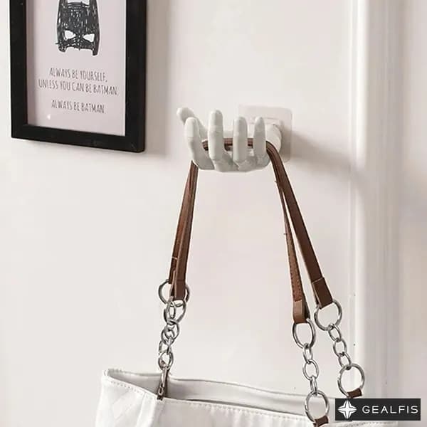 Полка интерьерная с крючками Настенная, 10х8х8 см