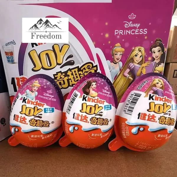 Kinder Joy Яйцо с шоколадом и игрушкой Disney Princess 20 для девочек 1шт