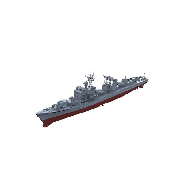 Военная модель, масштаб 1:700 китайский эсминец типа Люда (проект 051, полный корпус)
