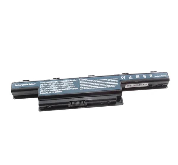 Аккумулятор для ноутбука Acer 5200 мАч, (AS10D41 AS10D31, AS10D3E, AS10D41, AS10D51, AS10D56, AS10D61, AS10D71, AS10D75, BT.00405.013, BT.00603.111, BT.00604.049, BT.00606.008, BT.00607.125, BT.00607.127, LC.BTP00.123, LC.BTP00.127, 3ICR19/66-2, 934T2078F, AS10D5E, AS10D61, AS10D73, AS10D7E, AS1)