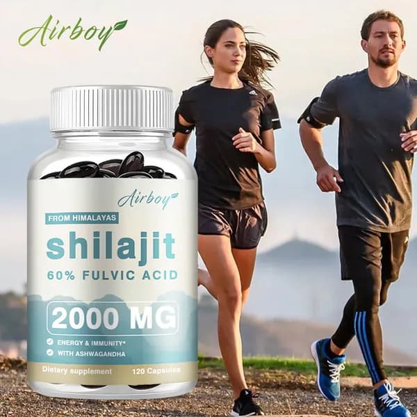 Биологически активные добавки Airboy Himalaya Shilajit разработаны для повышения уровня энергии, поддержки иммунной системы, улучшения когнитивных функций и ускорения восстановления мышц.