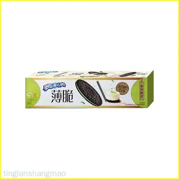 Премиальная ультратонкая сэндвичвыпечка Oreo, 95граммовая коробка, применяемая для повседневного перекуса и послеобеденного чаепития, позиционируется как хрустящий бестселлер. tinglanshangmao