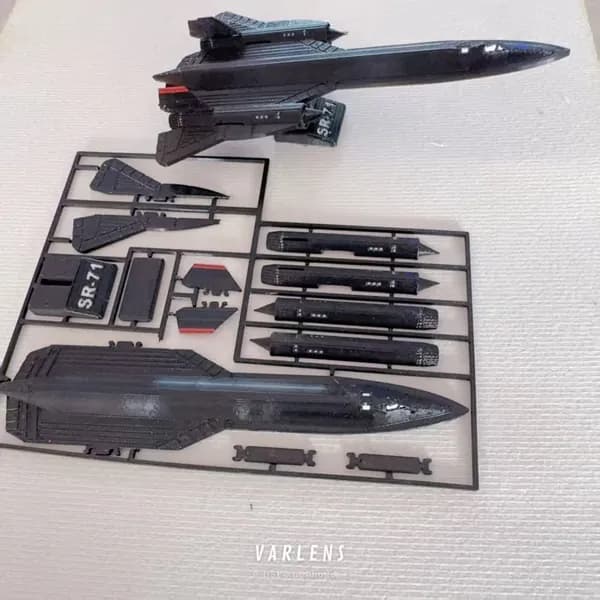 Модель R 71 Blackbird из литого металла (12,7 см), копия мини-разведывательного самолета, коллекционная вещь премиум-класса для любителей авиации, уникальный подарок для пилотов и