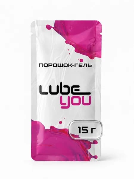 15 гр LUBEYOU Порошок-гель концентрат массажная смазка для разведения водой, до 30 л интимной смазки на водной основе Гипоаллергенная, для мужчин и женщин Экономичное использование, супер скользкая