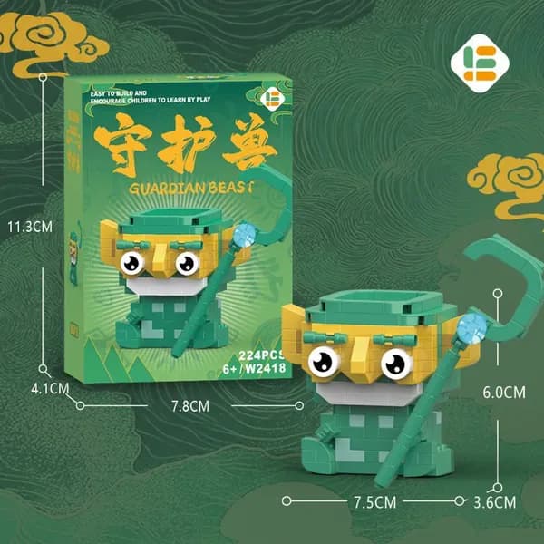 Конструктор, совместимый с Lego, из микрозернистых кубиков, мультяшные персонажи (популярные игрушки), развивающая игрушка для детей, сборная фигурка, подарок на День защиты детей (1 июня)