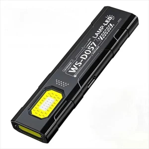 Портативный многофункциональный LED-фонарь с USB-зарядкой и двумя источниками света. Высокая яркость, задний магнит. Отлично подходит для EDC, экстренных ситуаций, ночного чтения и работы.