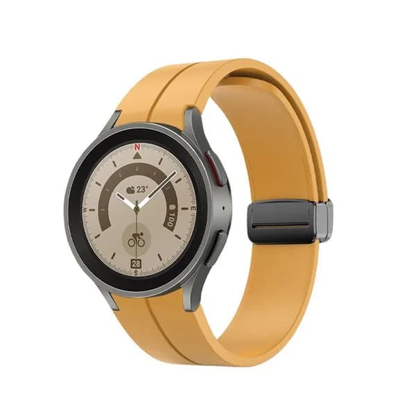 Силиконовый ремешок для Samsung Galaxy Watch 7 / Ремень для Гелакси Ватч 6 / 6 Classic 40 43 44 45 47 mm ; Браслет для Самсунг Галакси Вотч 5 / 5 Pro и Galaxy Watch 4 / 4 Classic 40 42 44 46 мм