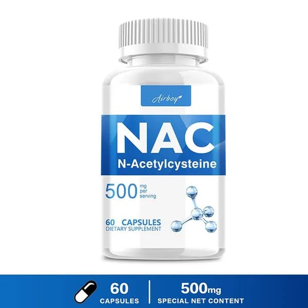 Биологически активная добавка Airboy NAC (N-ацетилцистеин) используется для поддержания детоксикации печени и почек, улучшения здоровья дыхательной системы и повышения иммунной функции.