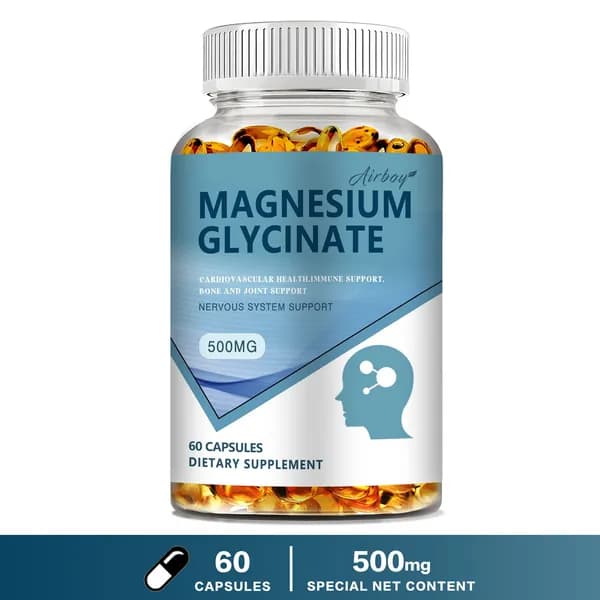 Биологически активная добавка Airboy Magnesium Glycine предназначена для поддержания здоровья сердечно-сосудистой системы, костей и суставов, функций нервной системы и снятия стресса.
