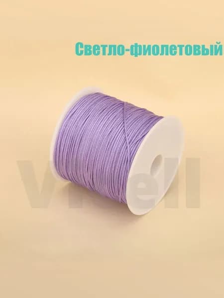 Нейлоновая нить для браслетов, Vicell 0,8 мм, нейлоновая верёвка, 50 ярдов, китайская вязаная нить для изготовления ювелирных изделий, бусинок, ожерелий, браслетов, пуговиц и рукодельных работ